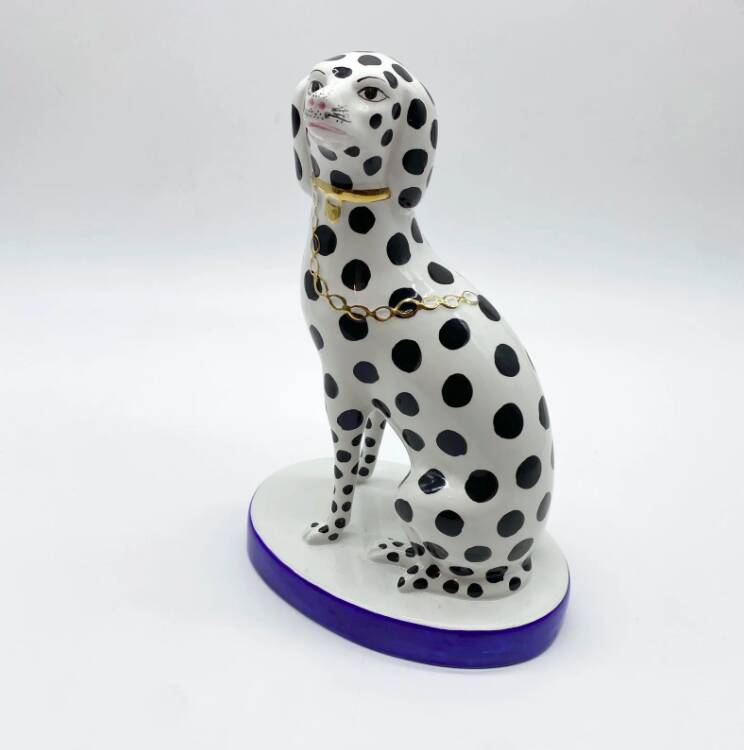 Large porcelain Dalmatian "San Marco", 1960s