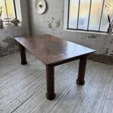 Dudouyt oak dining table 1940