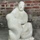 Plaster sculpture by dragoljub milosevic 1970