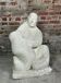 Plaster sculpture by dragoljub milosevic 1970