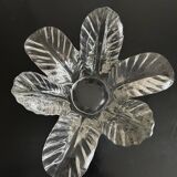 crystal flower bowl