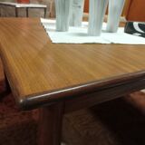 Scandinavian design teak square coffee table