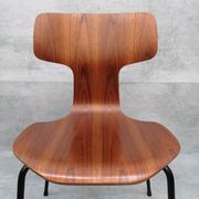 Set of 2 model 3103 Hammer chairs by Arne Jacobsen for Fritz Hansen, Denmark , 1969