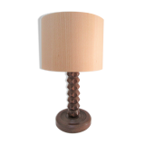 Solid wood lamp foot "diamond tip" years 40-50