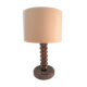 Solid wood lamp foot "diamond tip" years 40-50