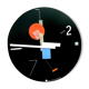 Horloge design N. Canetti pour Artec 1980
