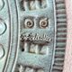 Art mirror Italy in ceramic from the 90s.