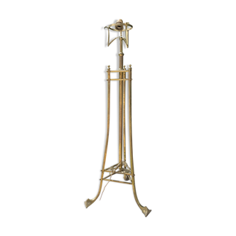 Solid brass floor lamp