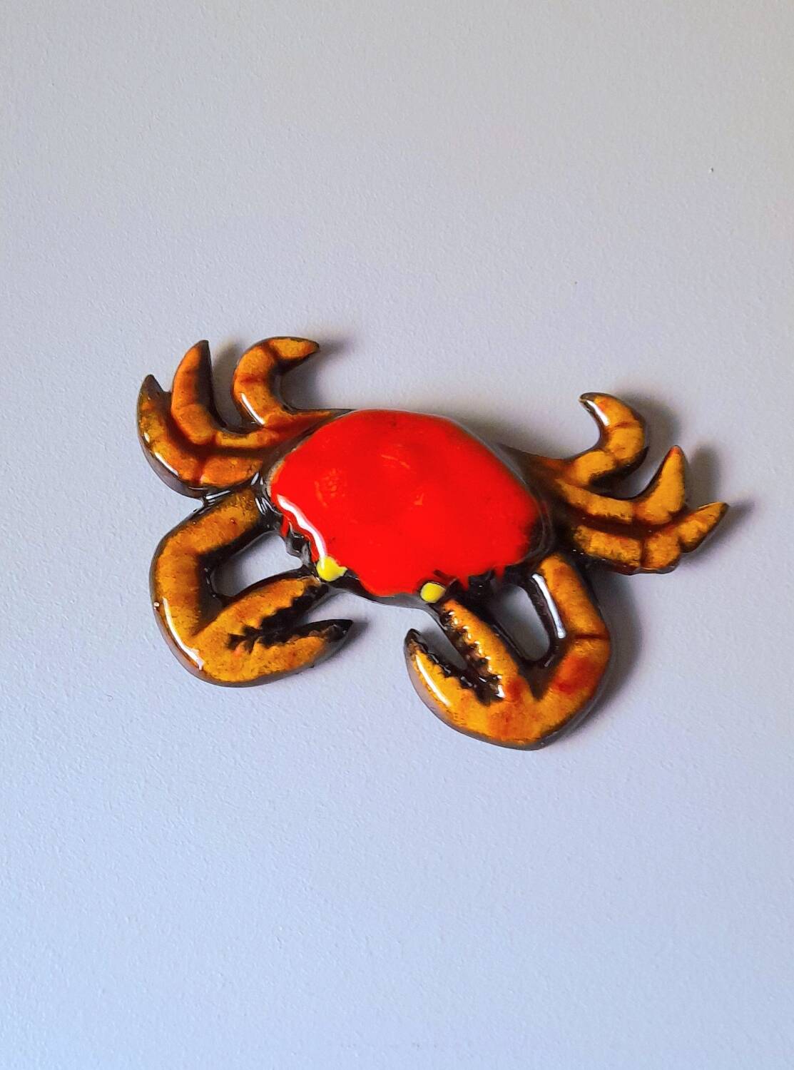 Ceramic fish and crab 1960