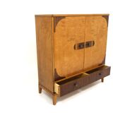 Commode scandinave en orme, Swedish modern, Suède, 1940