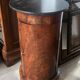 Somno empire period, flamed mahogany, anthracite Sainte-Anne marble