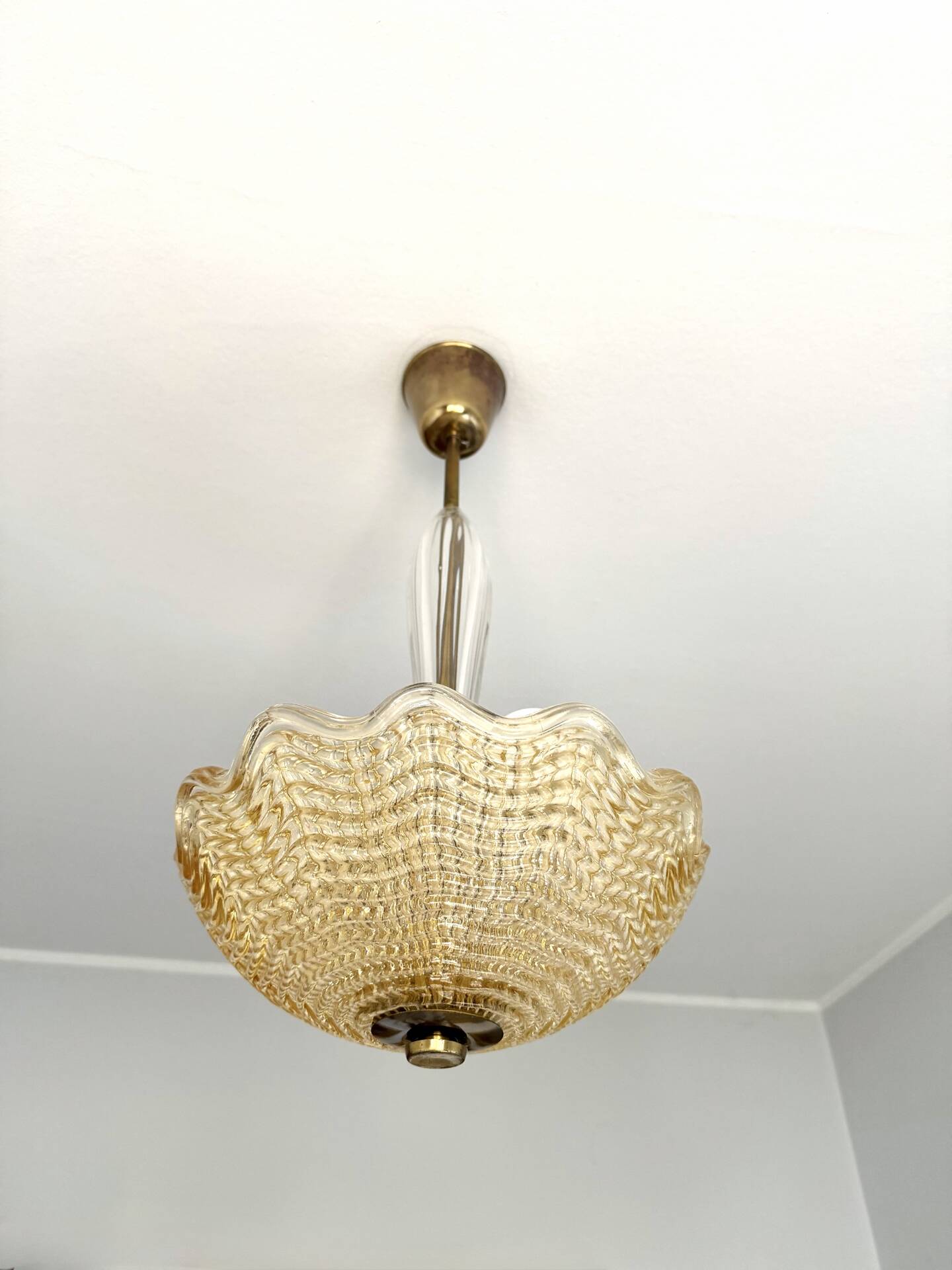 Swedish Carl Fagerlund designed 1950’s Ceiling Lamp