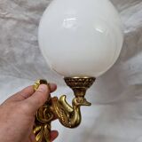 Applique cygne en bronze Empire