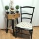 Chaise basse style napoleon iii