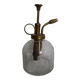 Glass and brass plant spray