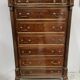 Napoleon III secretary in Louis XVI style made of mahogany, 19th century.