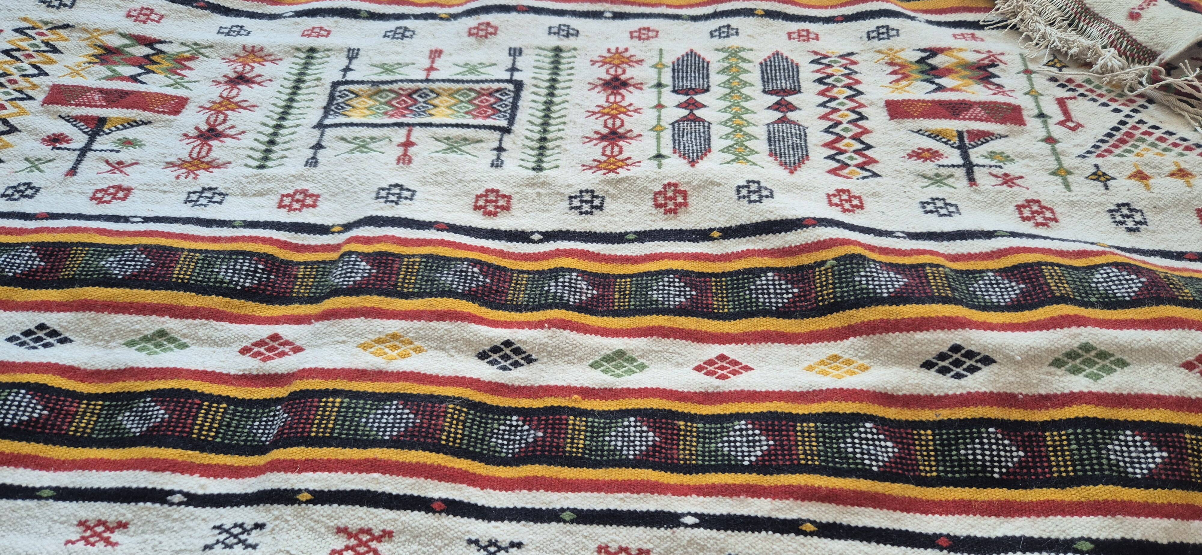 Ghardaïa rug 1983 – Origin Algeria – 100% Wool – 180x320 cm