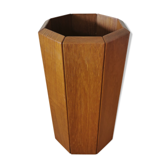 Teak umbrella holder from the 60s