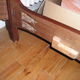 Antique mahogany bed frame 190 x 85