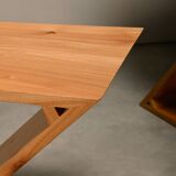 Zig Zag Chair after Gerrit Rietveld in solid Pine