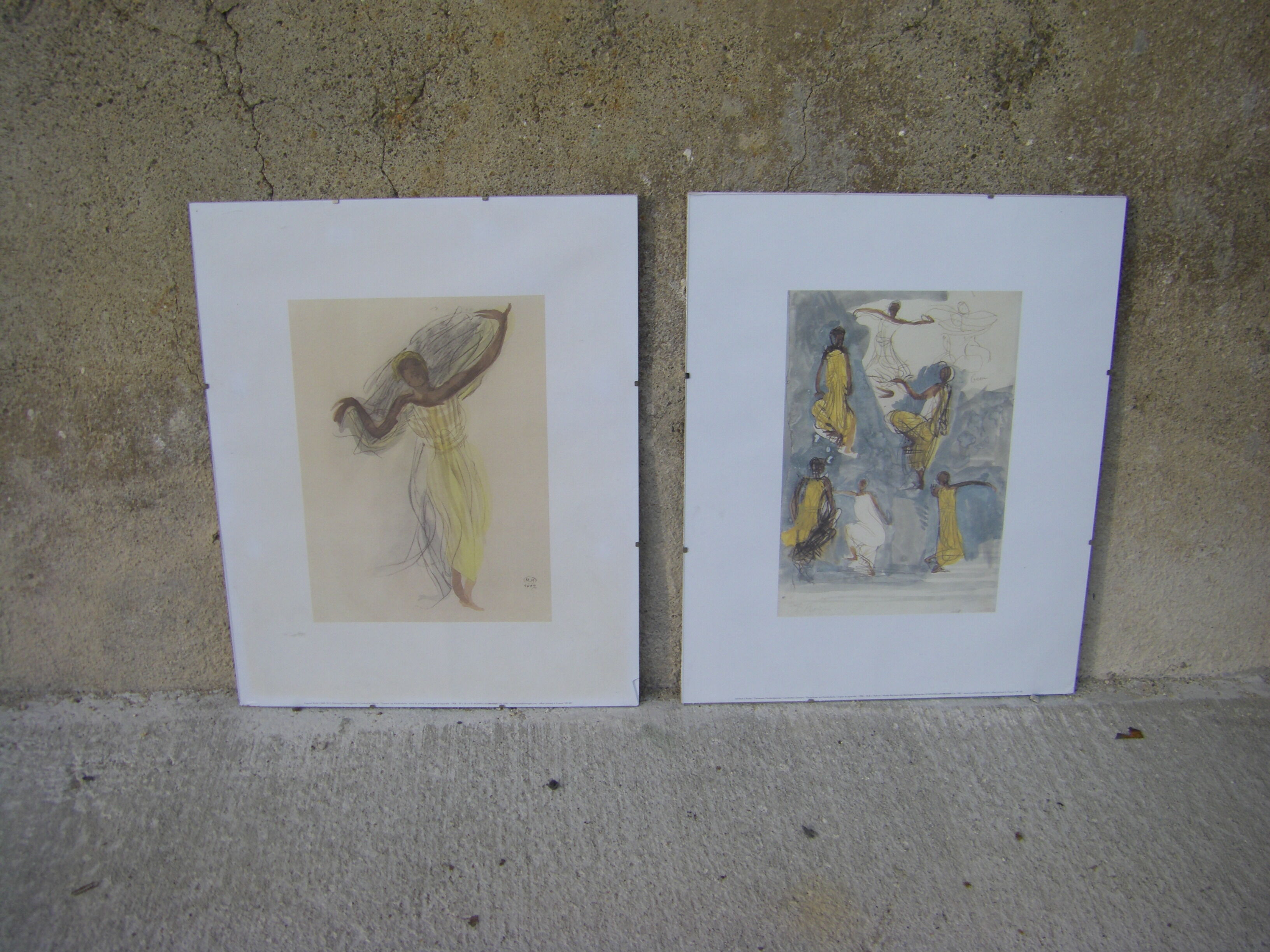 drawings and watercolors by Auguste Rodin made by Offset printing