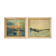 Pair of marine paintings signed Frola, boats, oil on canvas, 20th century.