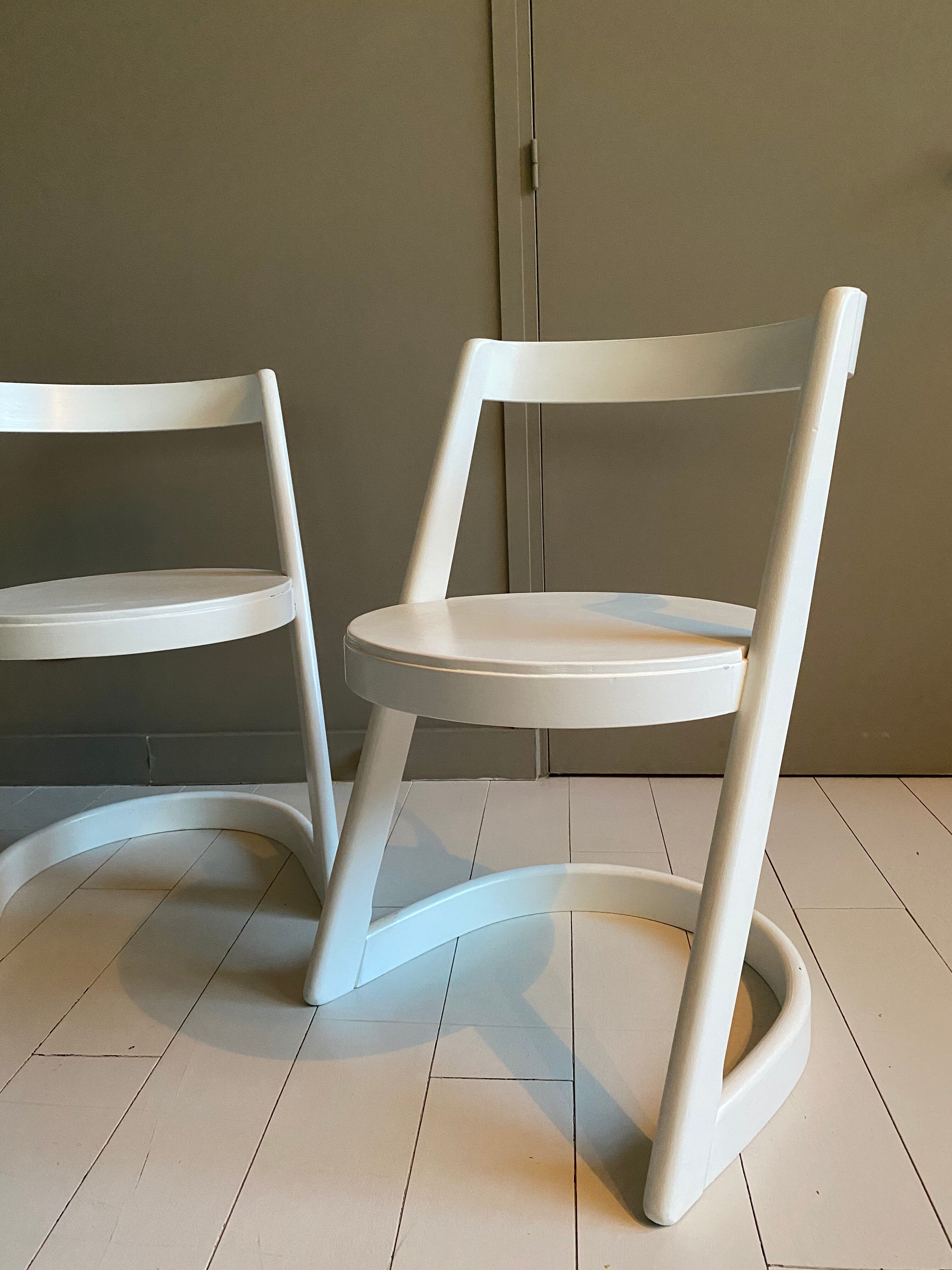Chaises Baumann Halfa années 70