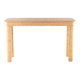 Woven rattan console