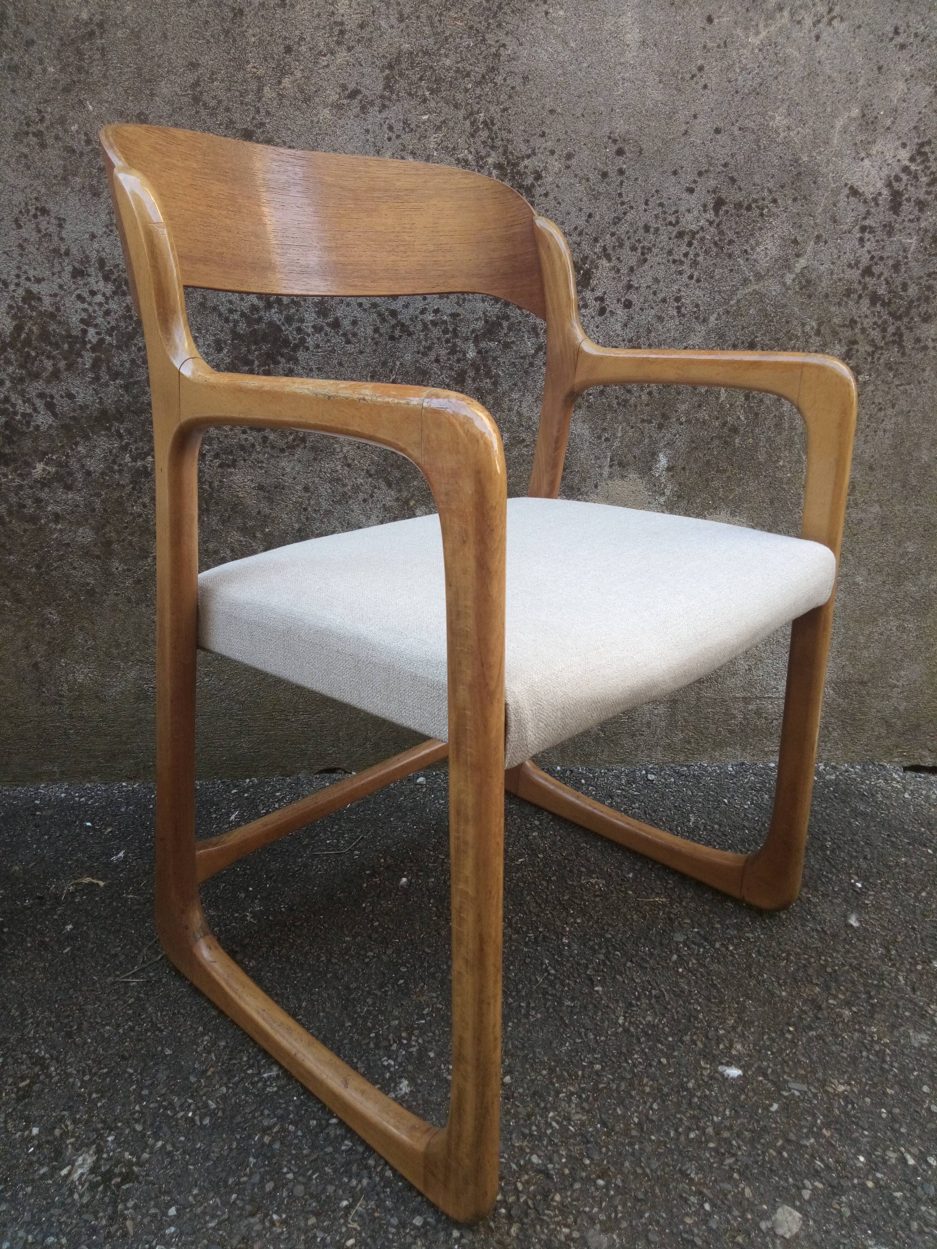 Pair of Baumann armchairs 1960
