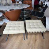 Pair of Barcelona Ottomans Knoll edition