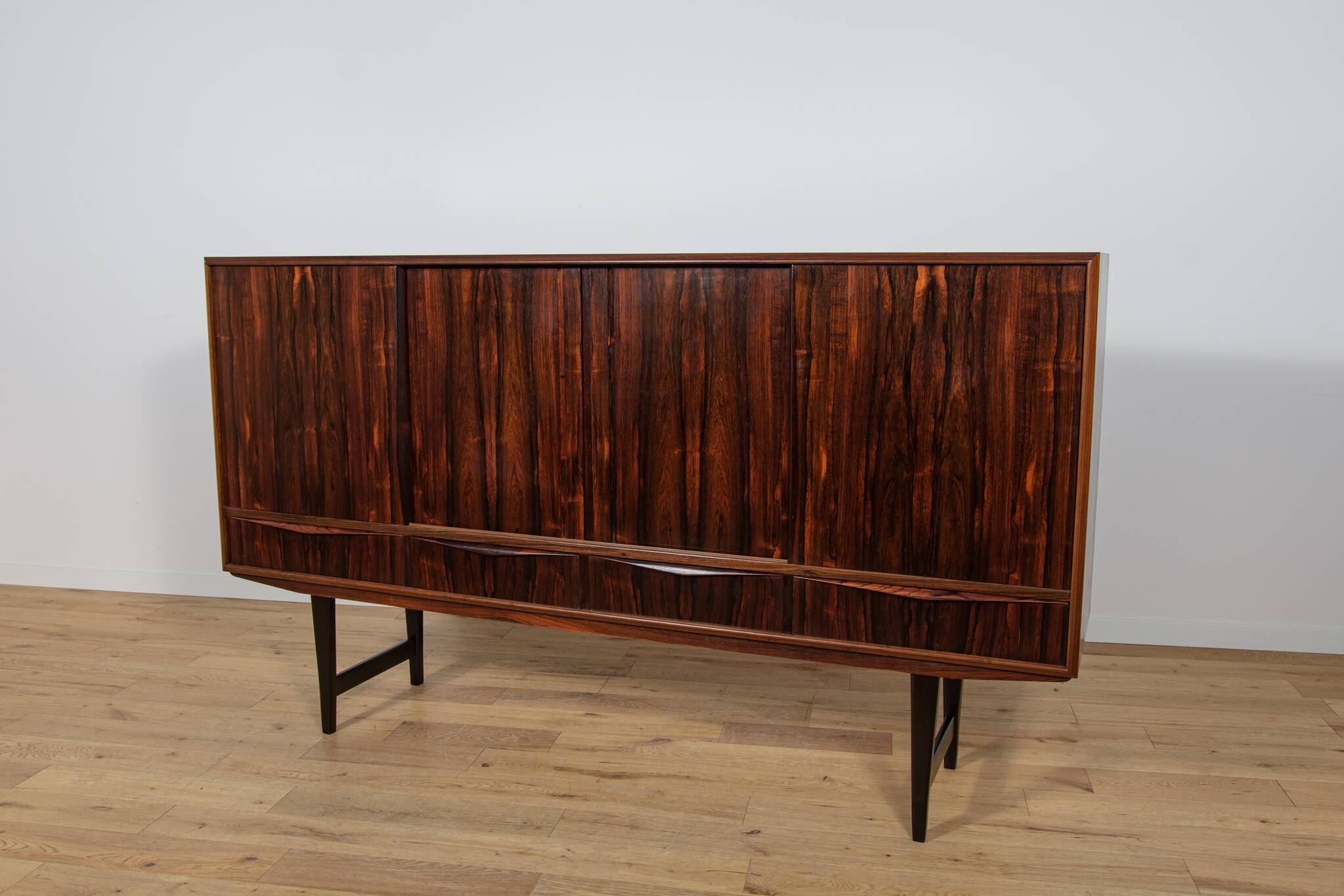 Mid-Century Danish Rosewood Sideboard by E.W. Bach for Sejling Skabe, 1960s