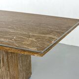 Dining table in marble by Willy Rizzo, Italy - 1960s