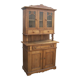 Buffet vitrine pin massif