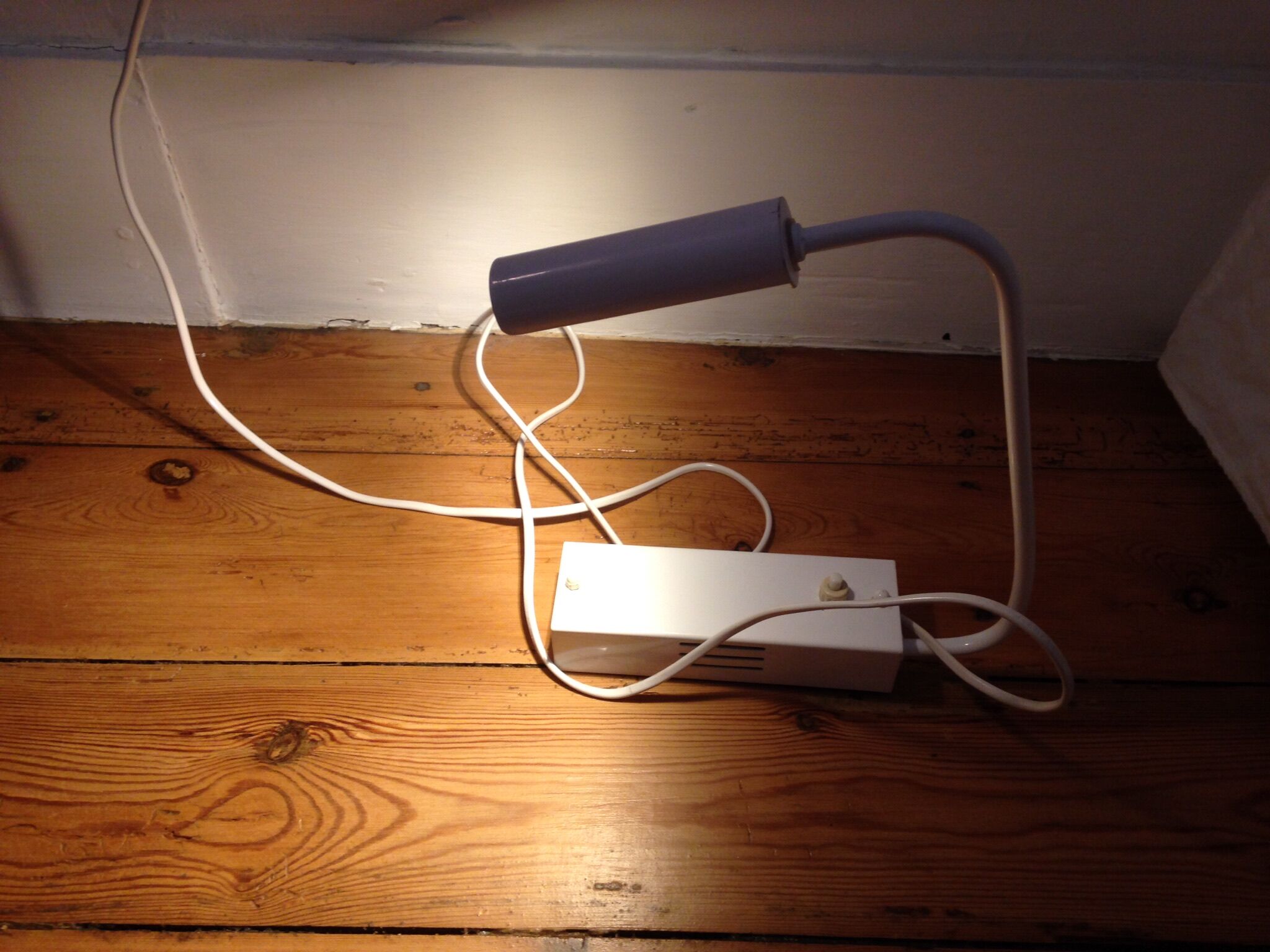 Vintage metal desk lamp