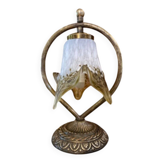 Vintage modernist table lamp, 1940