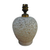 Pied de lampe en céramique