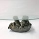 Black bear coffee table, 1970