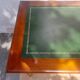 Green leather top desk