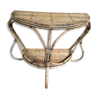 Rattan table