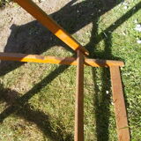 Vintage orange and wood transat