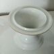 Decor porcelain compotier cut with barbel