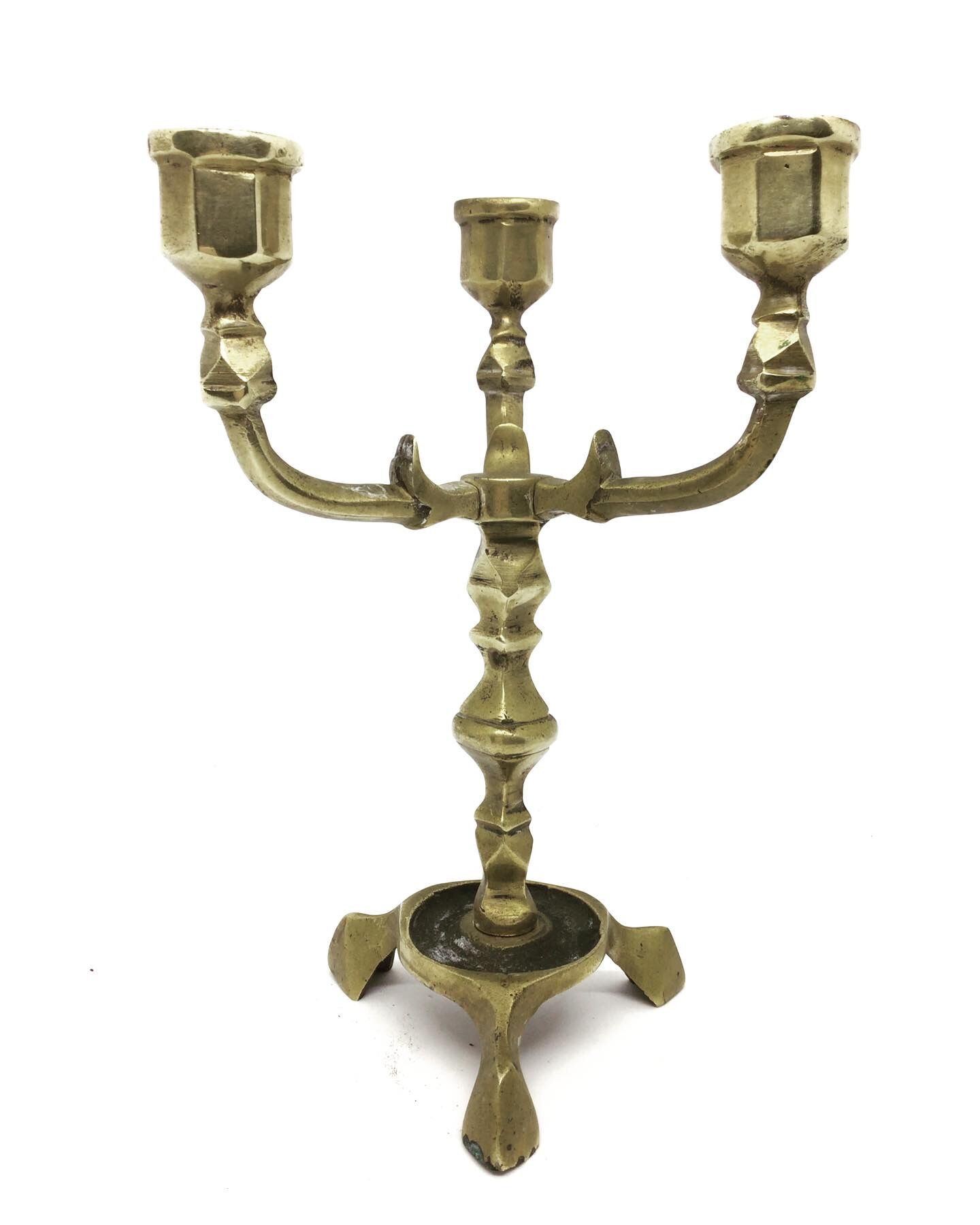 Chandelier three lights in bronze