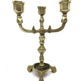 Chandelier three lights in bronze