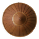 Traditional Asian ethnic handmade hat, old Asian craftsmanship