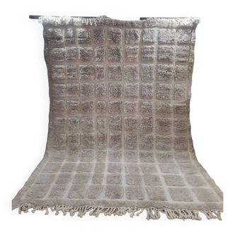 Grand tapis berbere MRIRT vintage laine d'exception 260 x180 cm