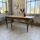 Table campagne provençale style Louis XV merisier