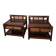 Lot de 2 tables de chevet Roche Bobois