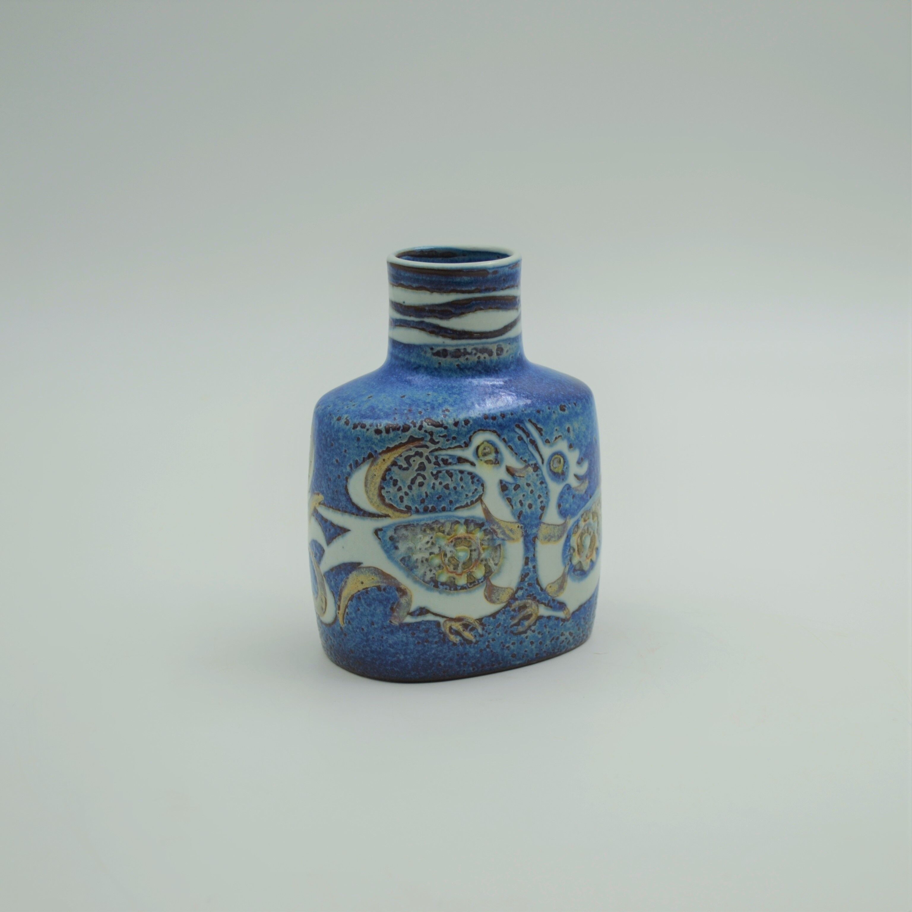 Earthenware vase series Baca by Nils Thorsson for Royal Copenhagen