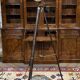 Modern marine floor lamp with compass