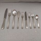 Christofle Dax model - 102-piece silver-plated cutlery set in perfect condition